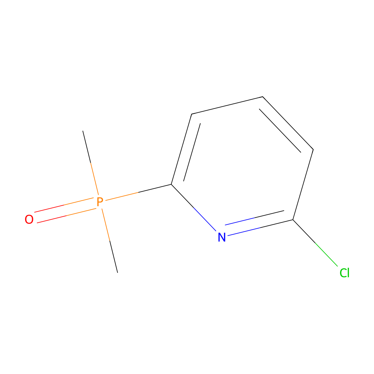 2-Chloro-6-(dimethylphosphoryl)pyridine molecular structure, CAS 2680530-21-4