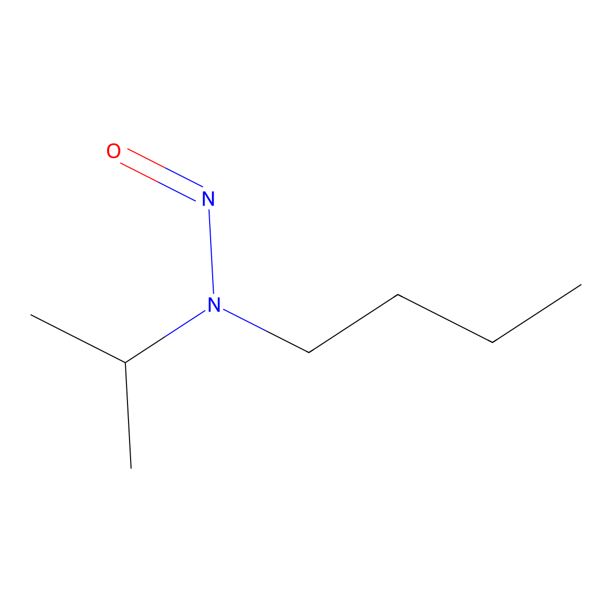 Butyl(nitroso)(propan-2-yl)amine molecular structure, CAS 2680532-87-8