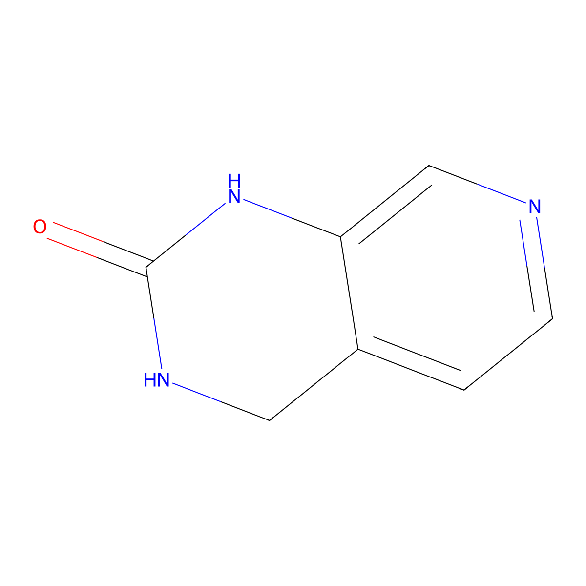 1H,2H,3H,4H-pyrido[3,4-d]pyrimidin-2-one molecular structure, CAS 2680535-94-6