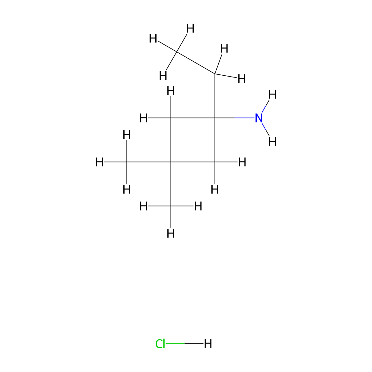 1-Ethyl-3,3-dimethylcyclobutan-1-amine hydrochloride molecular structure, CAS 2680537-43-1