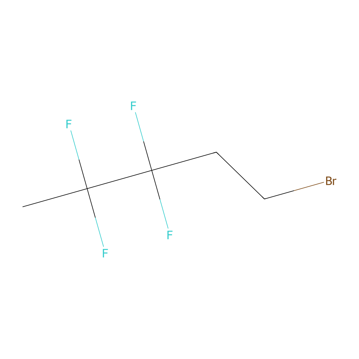 1-Bromo-3,3,4,4-tetrafluoropentane molecular structure, CAS 2680537-74-8