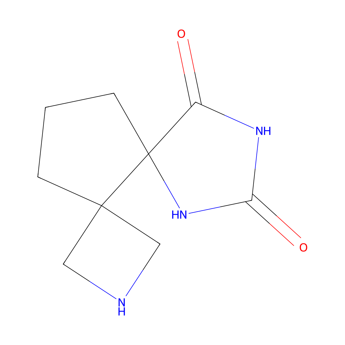 2,6,8-Triazadispiro[3.0.4^{5}.3^{4}]dodecane-7,9-dione molecular structure, CAS 2680543-51-3