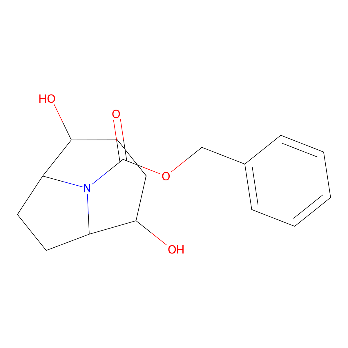 Benzyl 2,5-dihydroxy-9-azabicyclo[4.2.1]nonane-9-carboxylate molecular structure, CAS 2680544-64-1