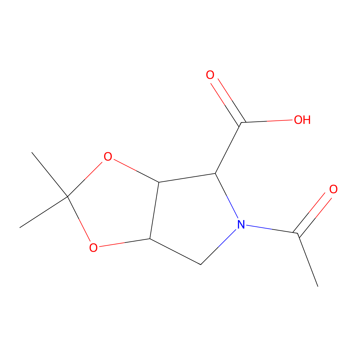 5-Acetyl-2,2-dimethyl-hexahydro-[1,3]dioxolo[4,5-c]pyrrole-4-carboxylic acid molecular structure, CAS 2680587-04-4