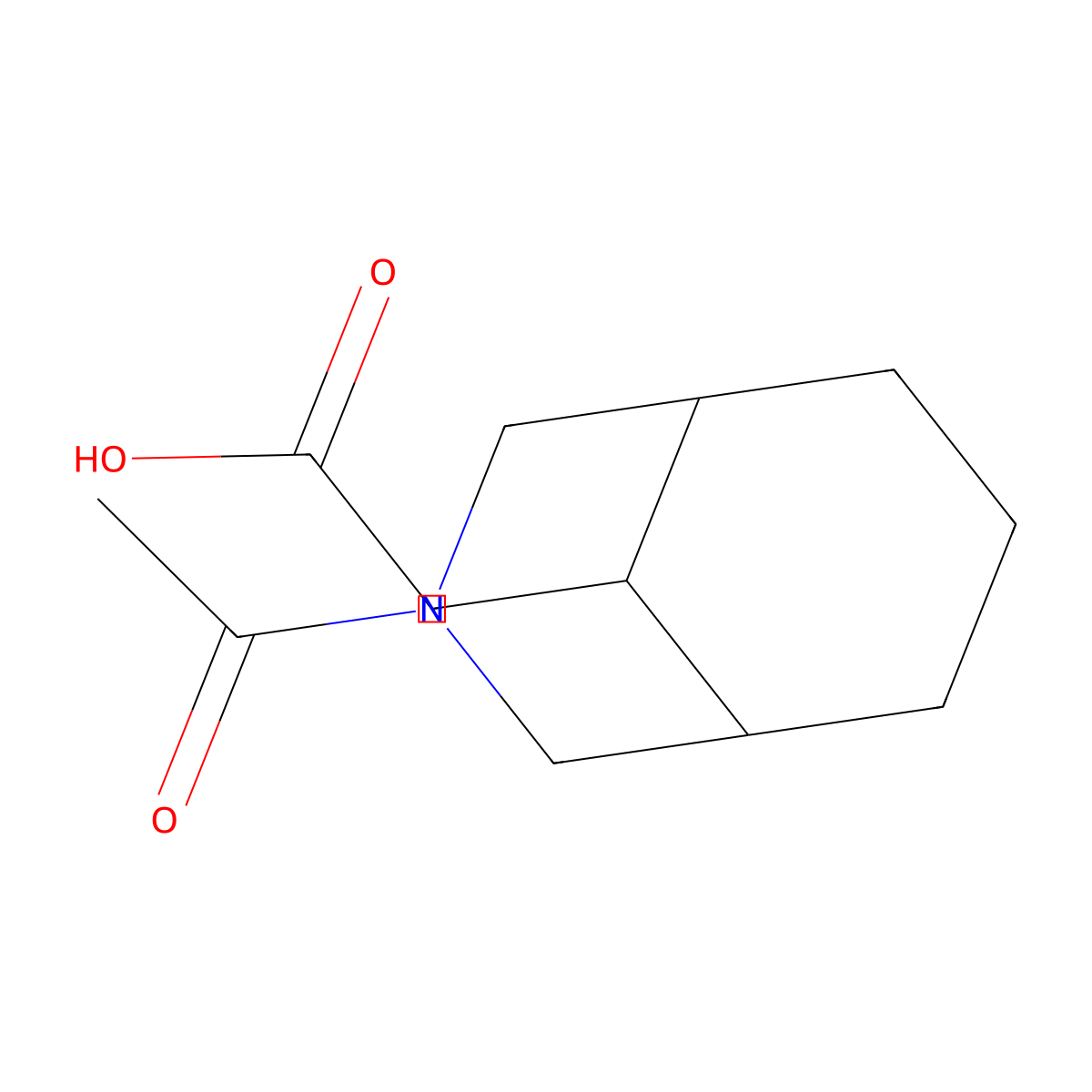 2-{3-Acetyl-3-azabicyclo[3.3.1]nonan-9-yl}acetic acid molecular structure, CAS 2680689-19-2