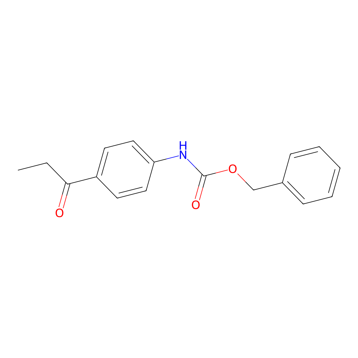 benzyl N-(4-propanoylphenyl)carbamate molecular structure, CAS 2680708-11-4