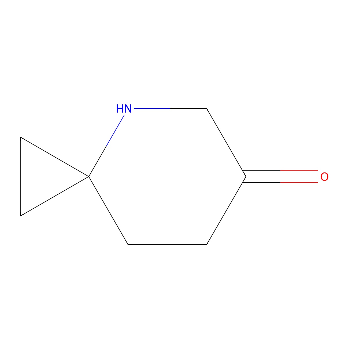 4-Azaspiro[2.5]octan-6-one molecular structure, CAS 2680721-92-8