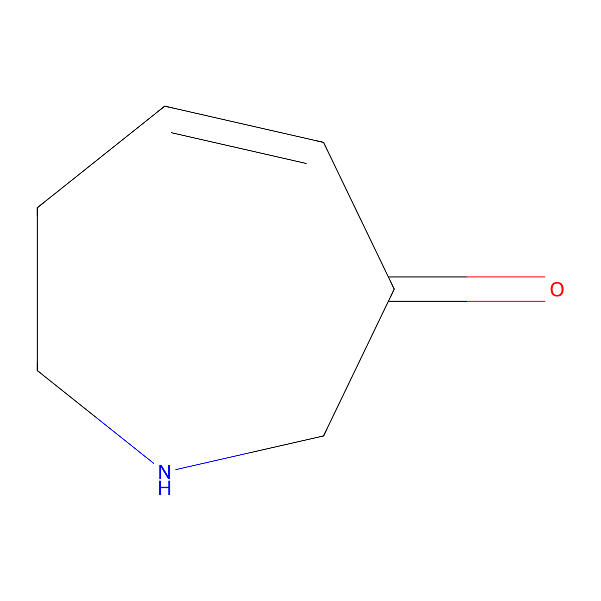 2,3,6,7-tetrahydro-1H-azepin-3-one molecular structure, CAS 2680725-95-3