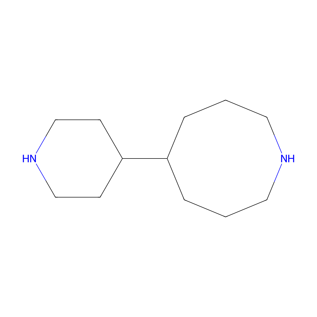 5-(Piperidin-4-yl)azocane molecular structure, CAS 2680737-50-0