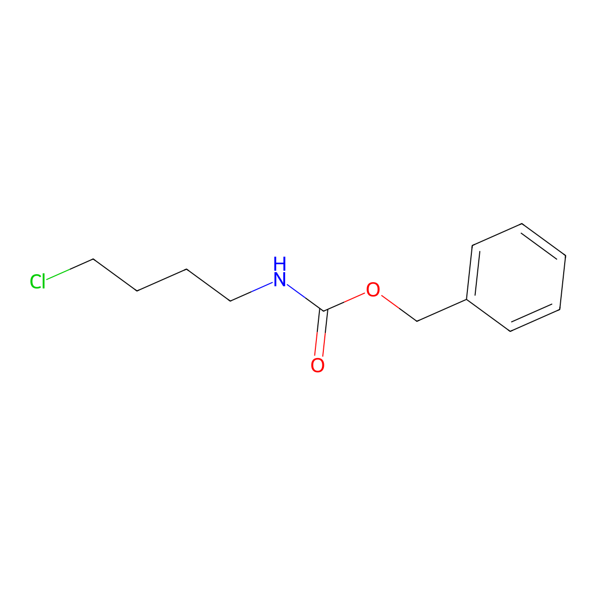 benzyl N-(4-chlorobutyl)carbamate molecular structure, CAS 2680748-47-2