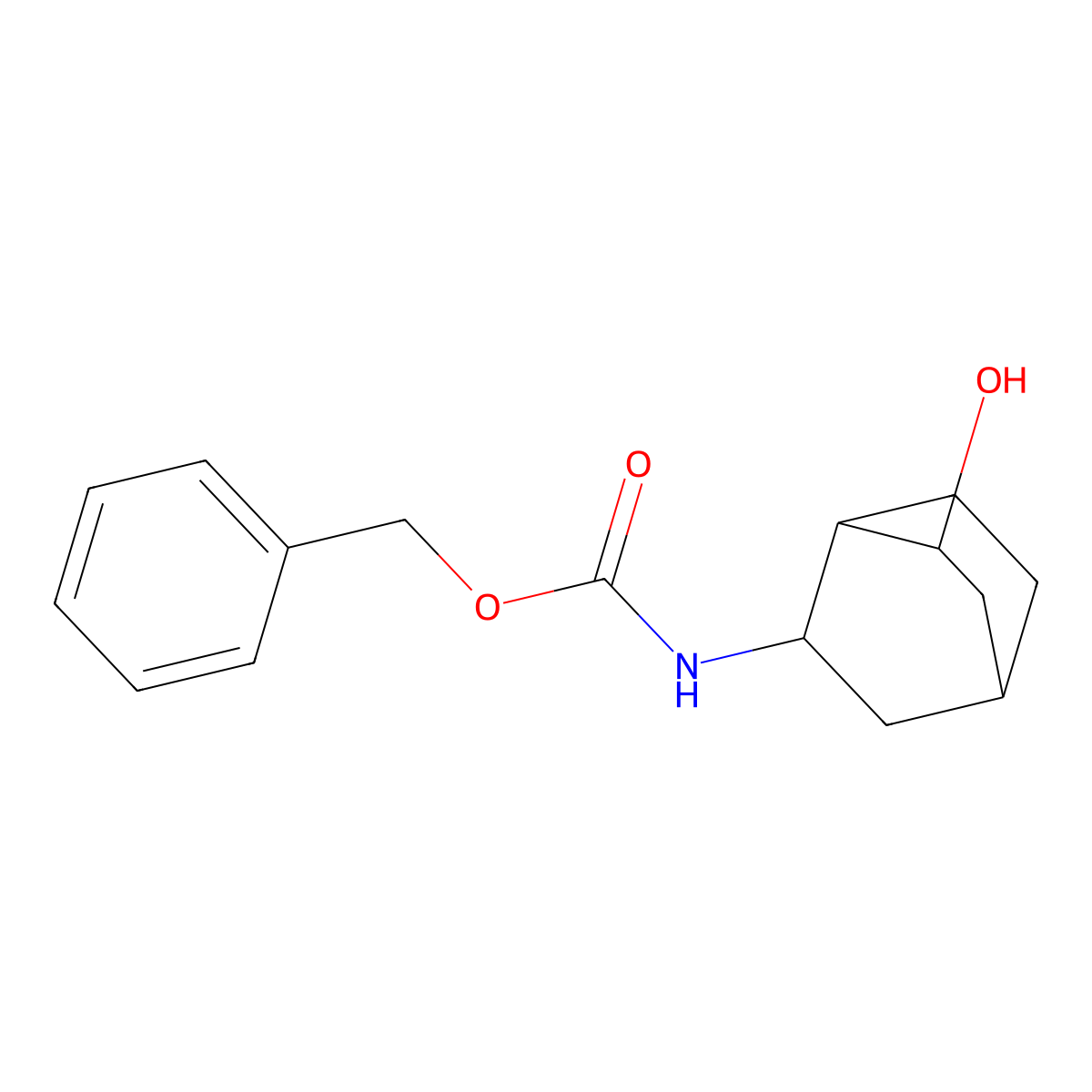 benzyl N-{6-hydroxybicyclo[2.2.2]octan-2-yl}carbamate molecular structure, CAS 2680765-38-0