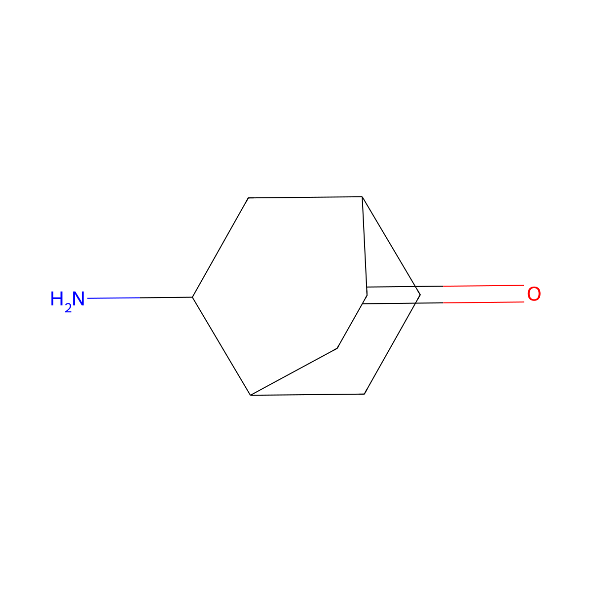 5-Aminobicyclo[2.2.2]octan-2-one molecular structure, CAS 2680771-03-1