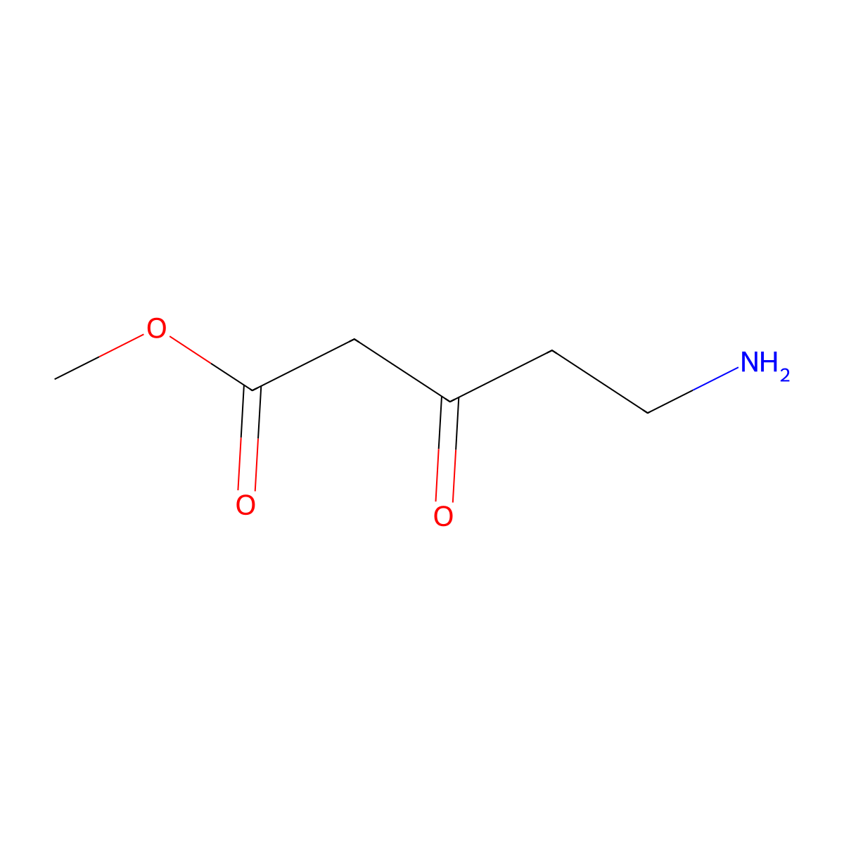 Methyl 5-amino-3-oxopentanoate molecular structure, CAS 2680771-11-1