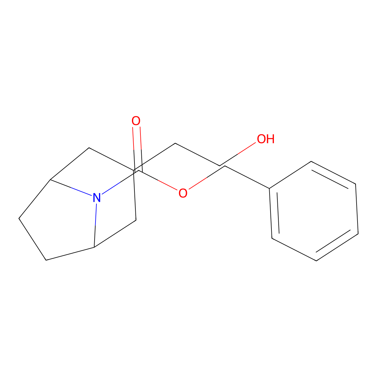 Benzyl 3-(2-hydroxyethyl)-8-azabicyclo[3.2.1]octane-8-carboxylate molecular structure, CAS 2680772-90-9