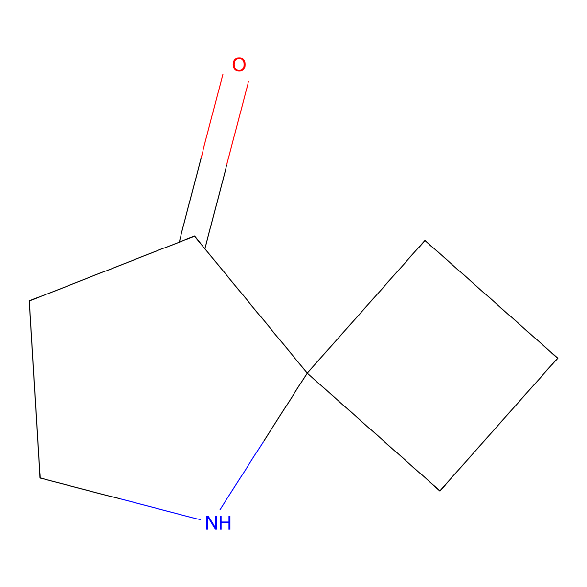 5-Azaspiro[3.4]octan-8-one molecular structure, CAS 2680780-89-4