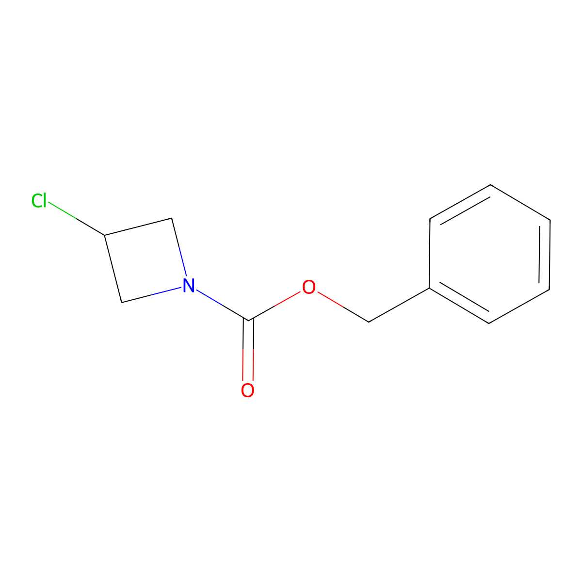 Benzyl 3-chloroazetidine-1-carboxylate molecular structure, CAS 2680791-98-2