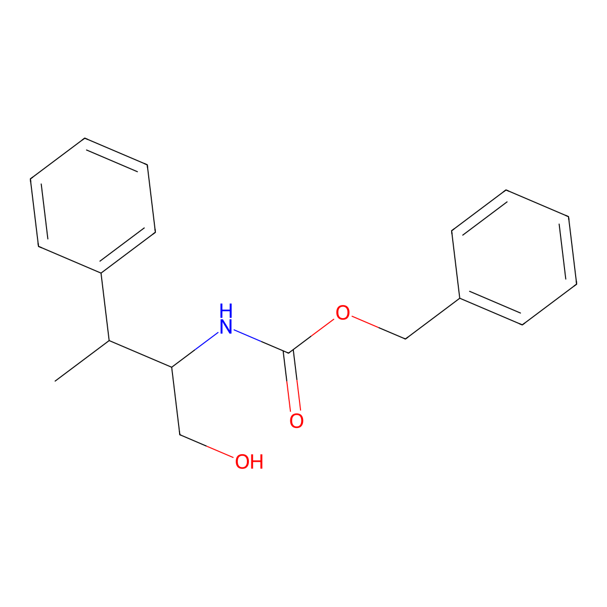 benzyl N-(1-hydroxy-3-phenylbutan-2-yl)carbamate molecular structure, CAS 2680803-62-5