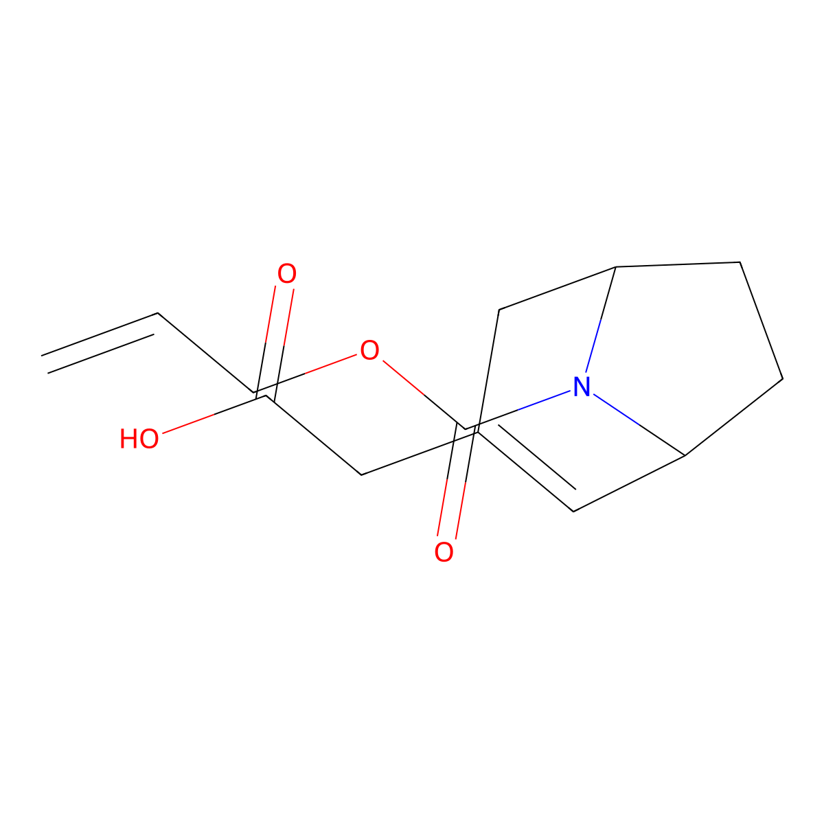 2-{8-[(Prop-2-en-1-yloxy)carbonyl]-8-azabicyclo[3.2.1]oct-2-en-3-yl}acetic acid molecular structure, CAS 2680808-59-5