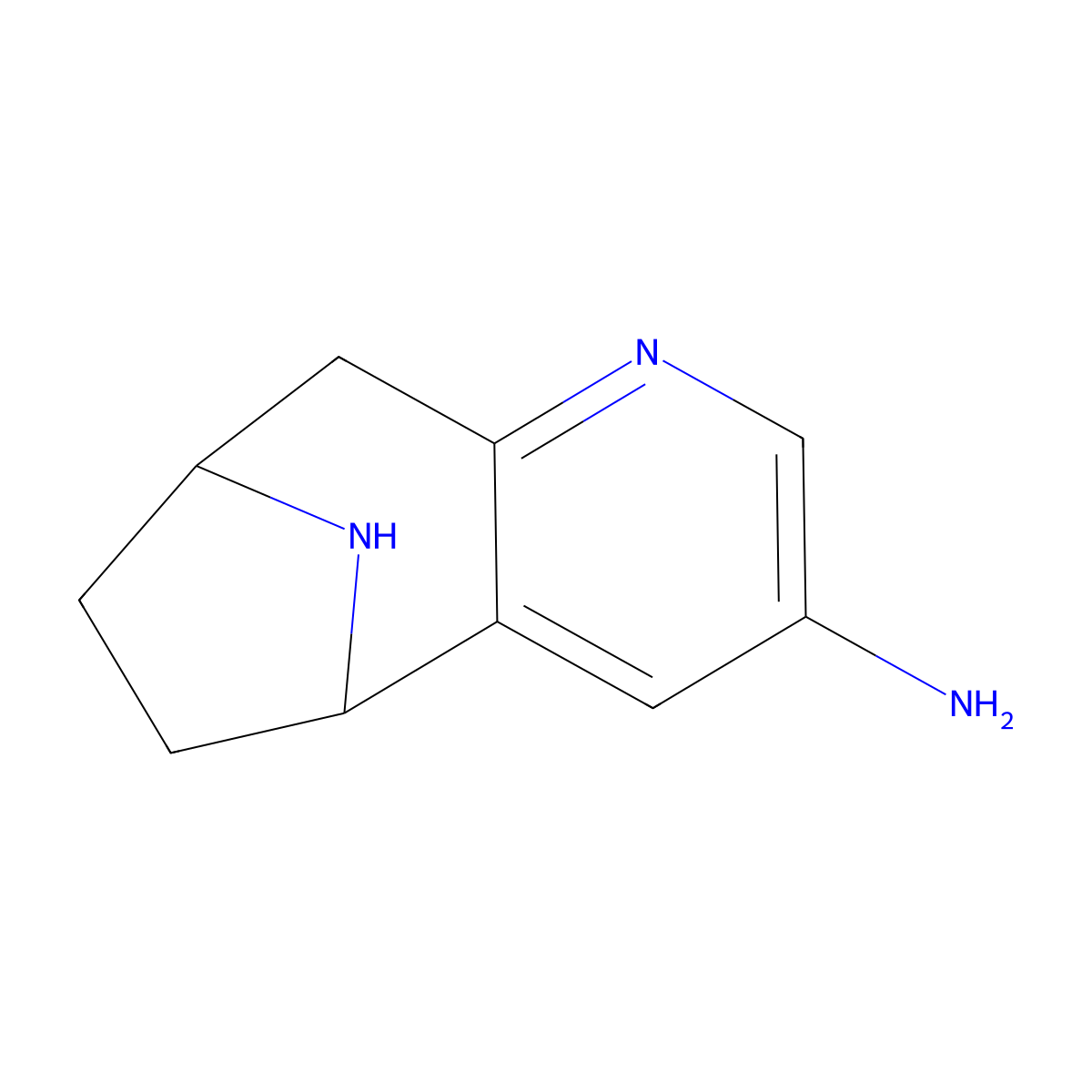 6,12-Diazatricyclo[7.2.1.0,2,7]dodeca-2,4,6-trien-4-amine molecular structure, CAS 2680809-99-6