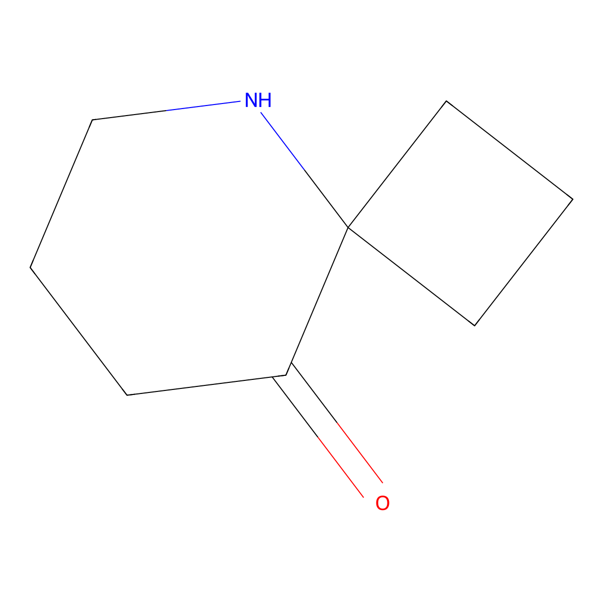 5-Azaspiro[3.5]nonan-9-one molecular structure, CAS 2680848-06-8