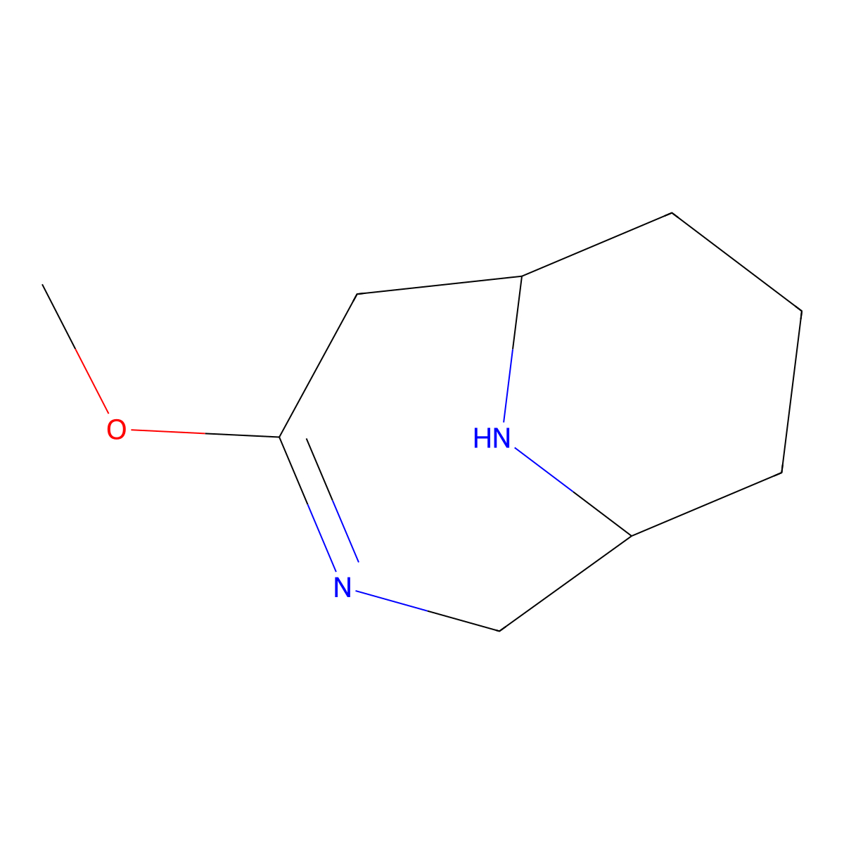 4-Methoxy-3,10-diazabicyclo[4.3.1]dec-3-ene molecular structure, CAS 2680856-13-5