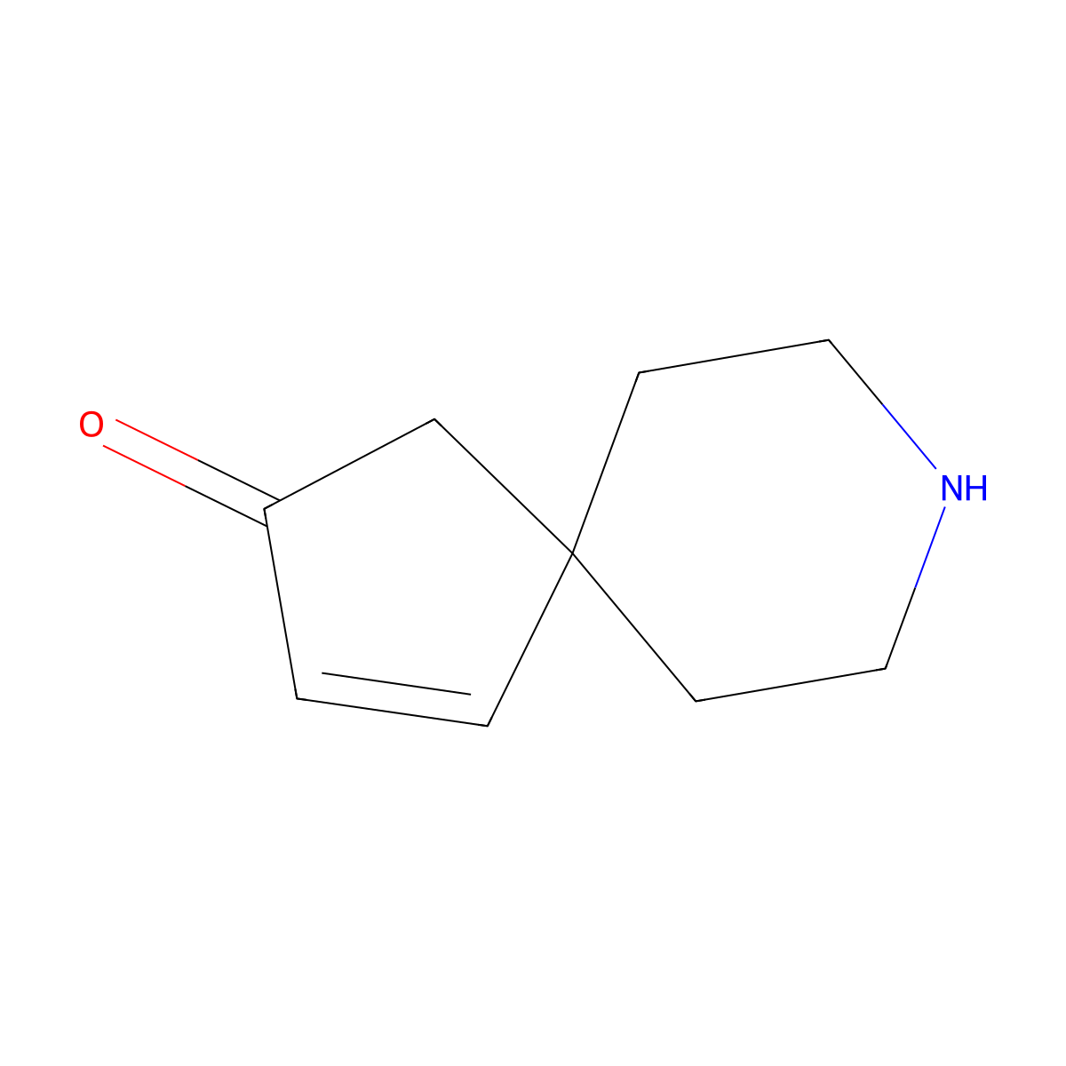 8-Azaspiro[4.5]dec-3-en-2-one molecular structure, CAS 2680867-49-4