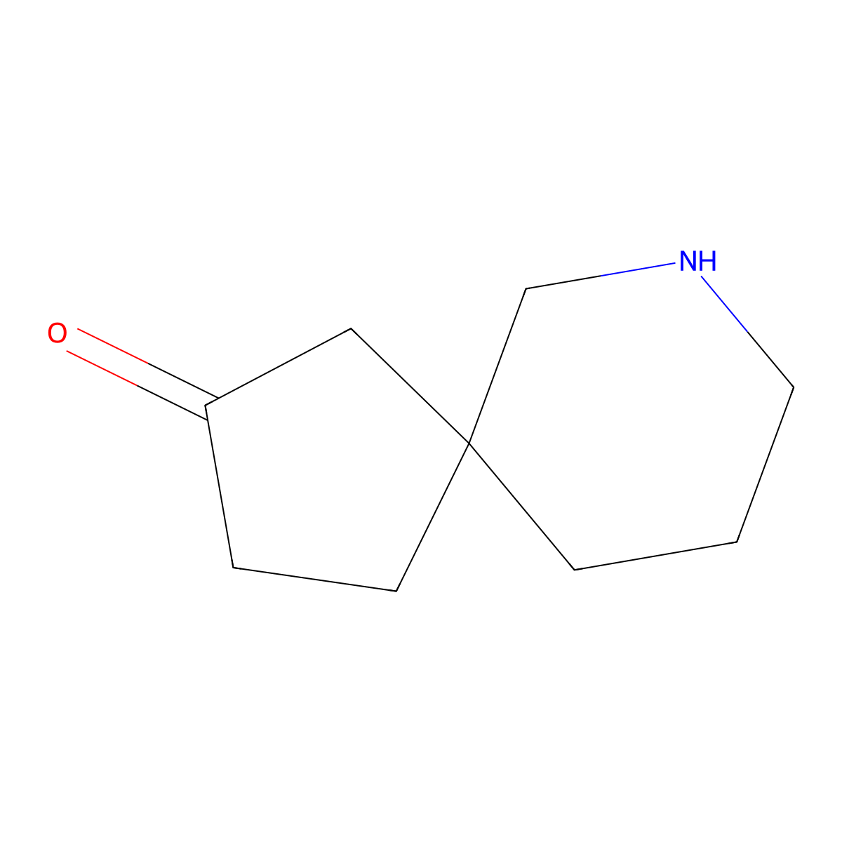 7-Azaspiro[4.5]decan-2-one molecular structure, CAS 2680868-81-7