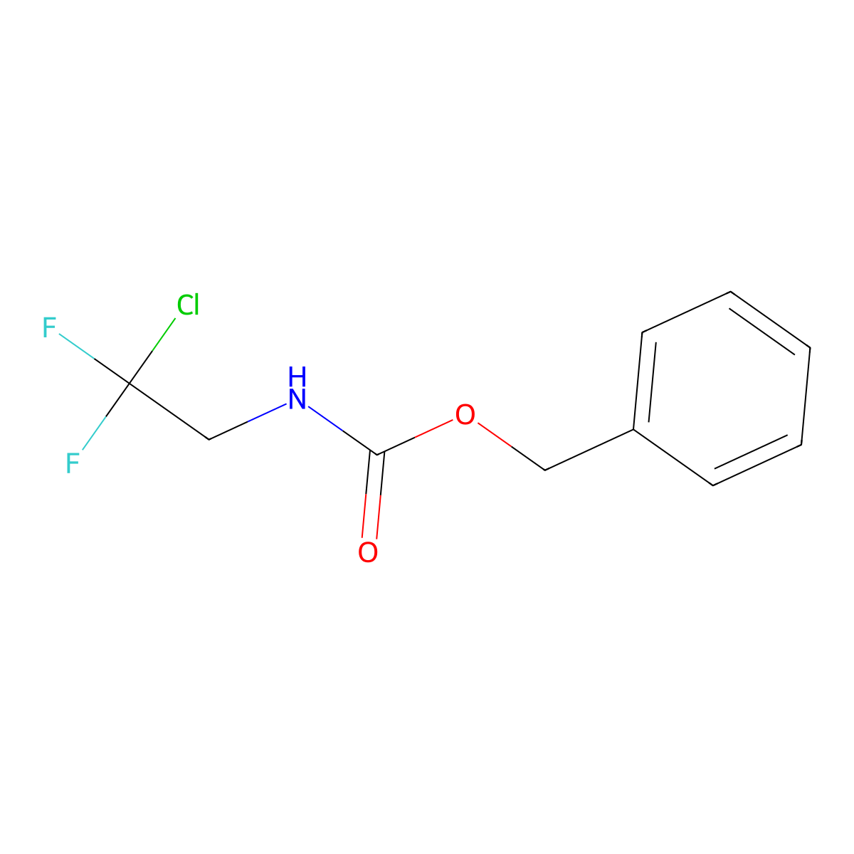 benzyl N-(2-chloro-2,2-difluoroethyl)carbamate molecular structure, CAS 2680873-64-5