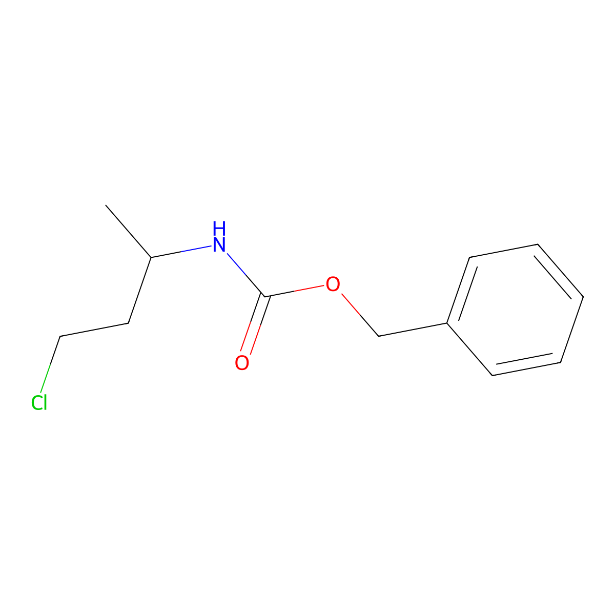benzyl N-(4-chlorobutan-2-yl)carbamate molecular structure, CAS 2680879-69-8