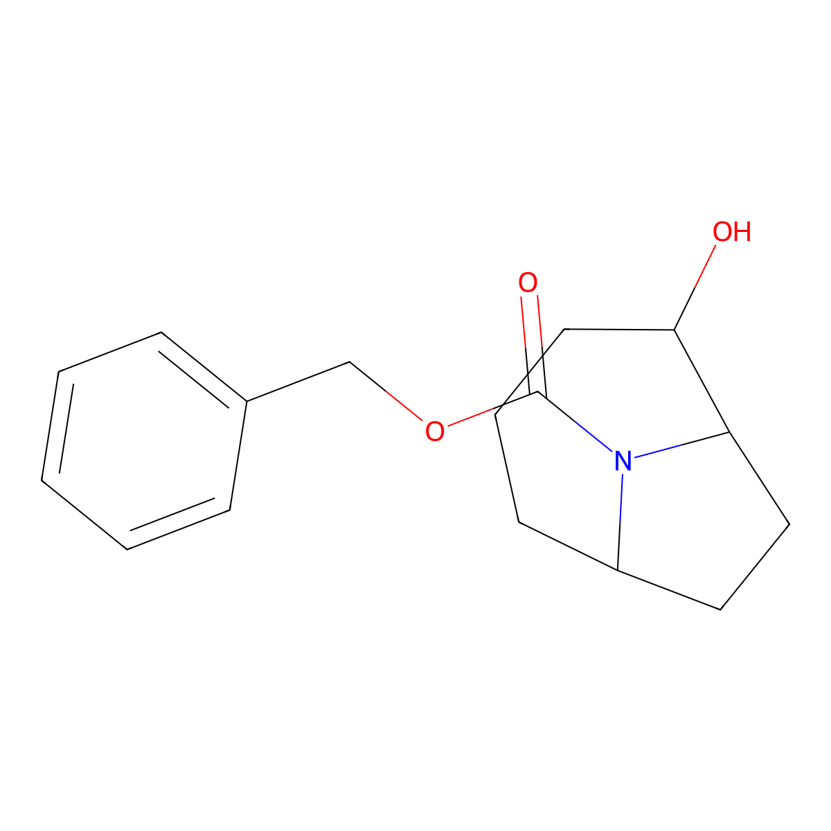 Benzyl 2-hydroxy-9-azabicyclo[4.2.1]nonane-9-carboxylate molecular structure, CAS 2680884-15-3
