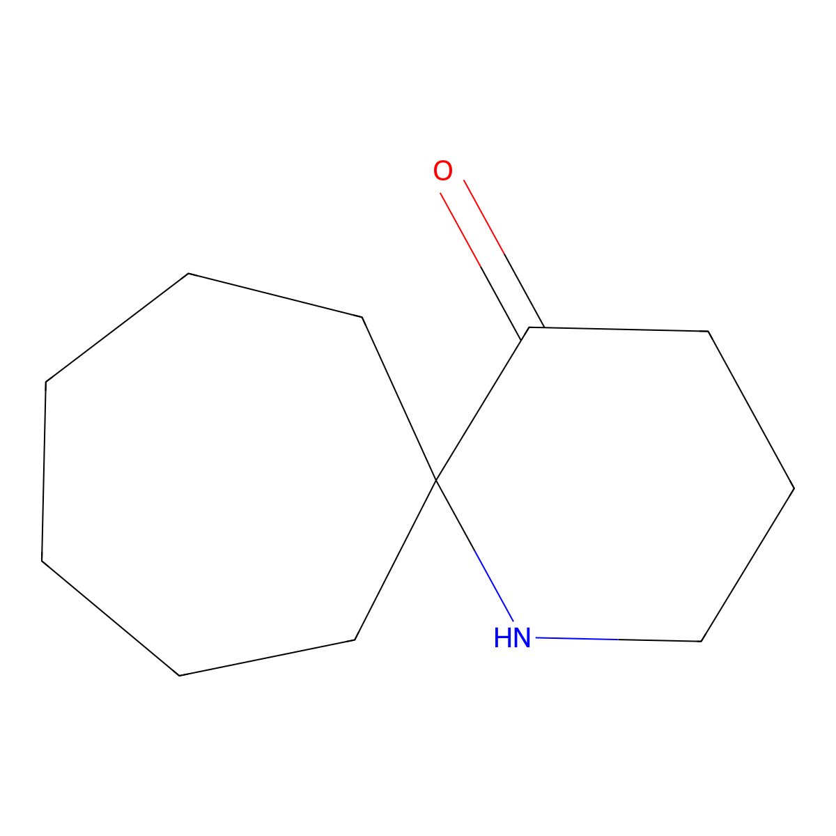 1-Azaspiro[5.6]dodecan-5-one molecular structure, CAS 2680888-81-5