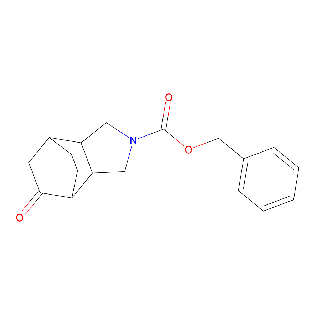 Benzyl 8-oxo-4-azatricyclo[5.2.2.0,2,6]undecane-4-carboxylate molecular structure, CAS 2680898-48-8