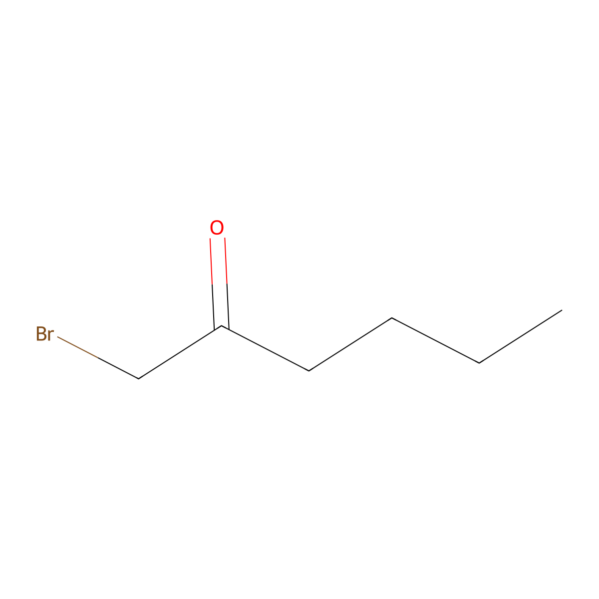 1-Bromohexan-2-one molecular structure, CAS 26818-07-5