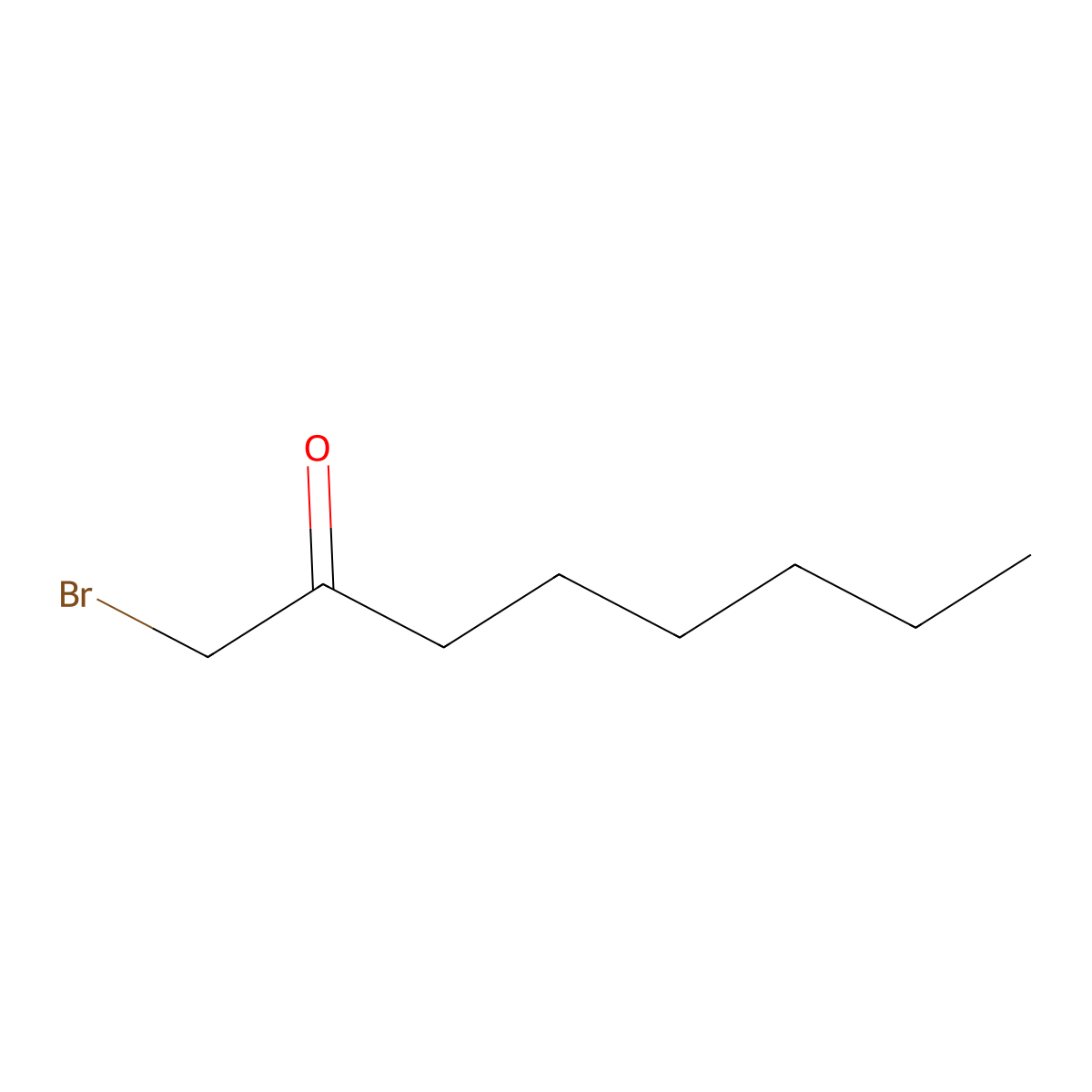 1-Bromooctan-2-one molecular structure, CAS 26818-08-6