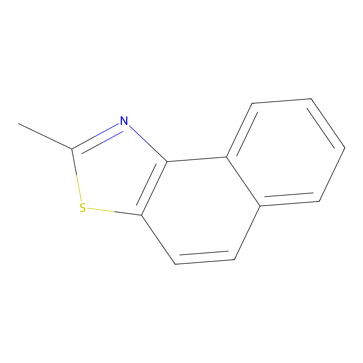 Naphtho[1,2-d]thiazole, 2-methyl- molecular structure, CAS 2682-45-3