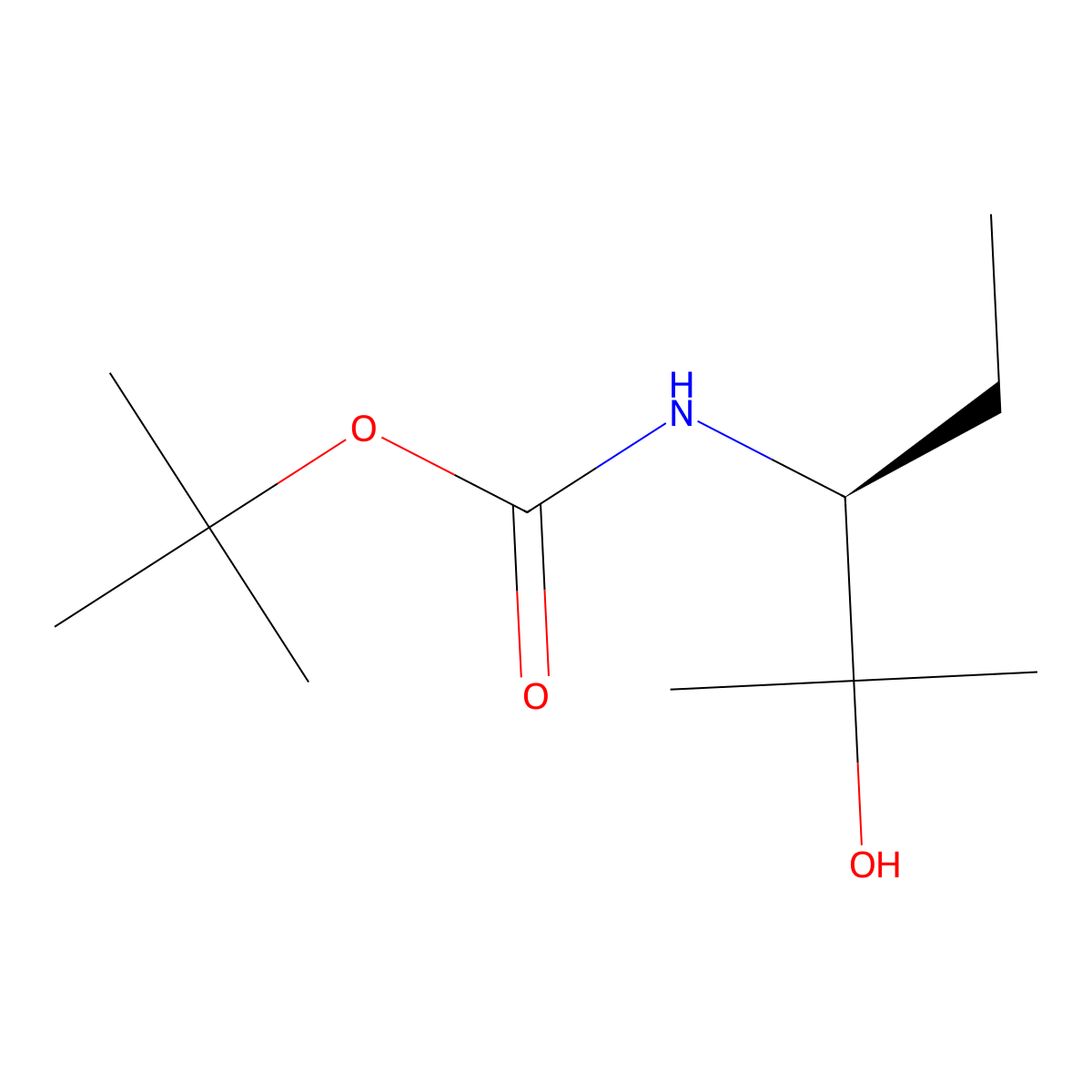tert-butyl N-[(3S)-2-hydroxy-2-methylpentan-3-yl]carbamate molecular structure, CAS 2682097-43-2