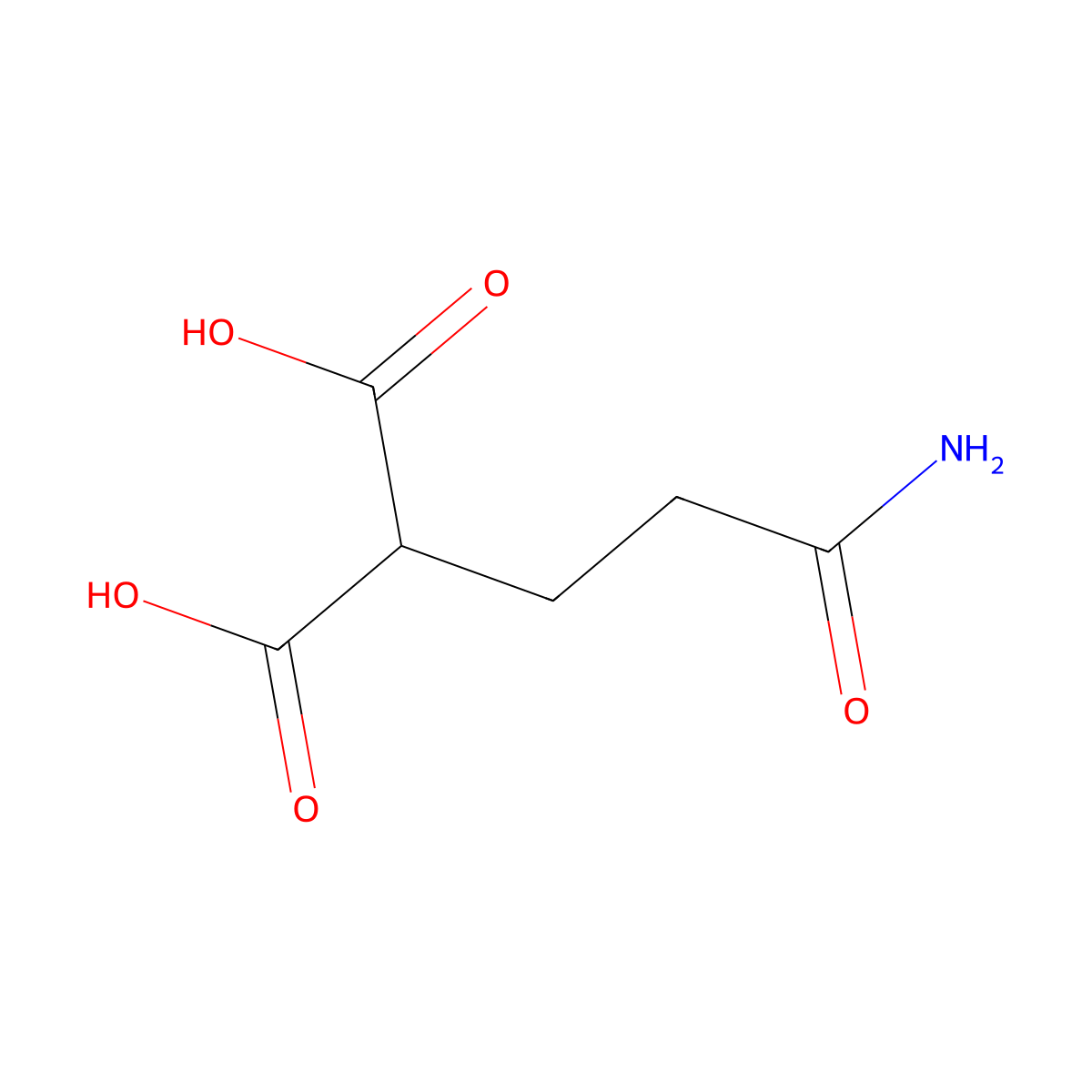 2-(3-Amino-3-oxopropyl)malonic acid molecular structure, CAS 2682114-22-1