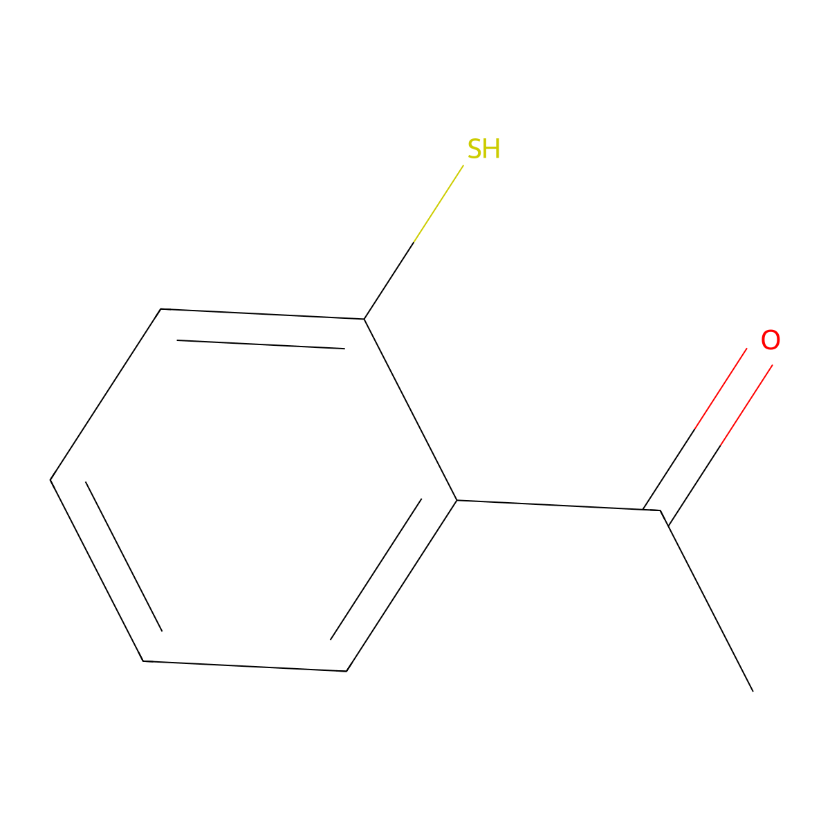 1-(2-Sulfanylphenyl)ethan-1-one molecular structure, CAS 26824-02-2