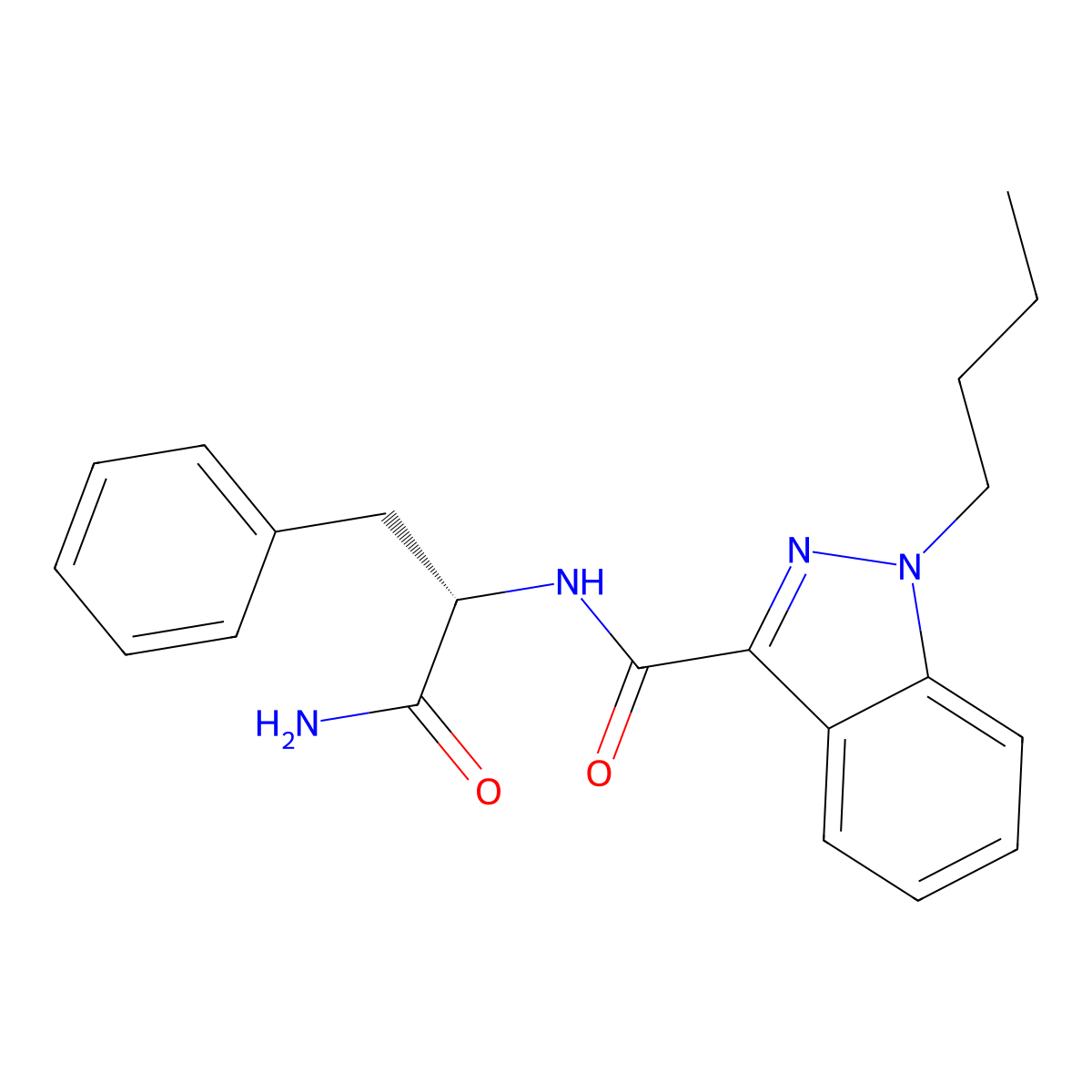 App-butinaca molecular structure, CAS 2682867-56-5