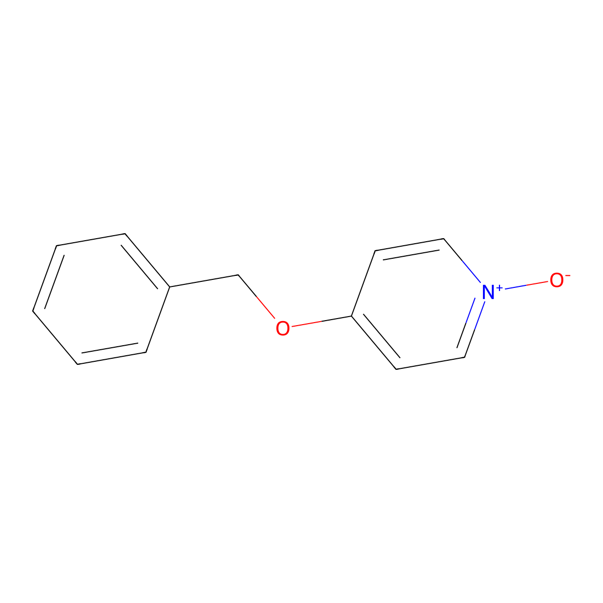 4-(Benzyloxy)pyridine N-oxide molecular structure, CAS 2683-66-1