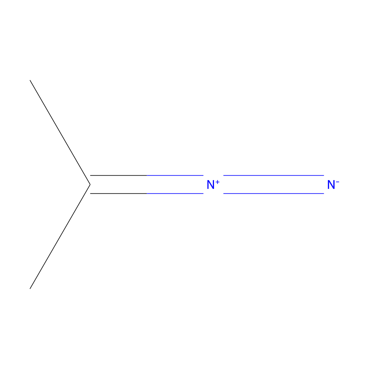 Propane, 2-diazo- molecular structure, CAS 2684-60-8