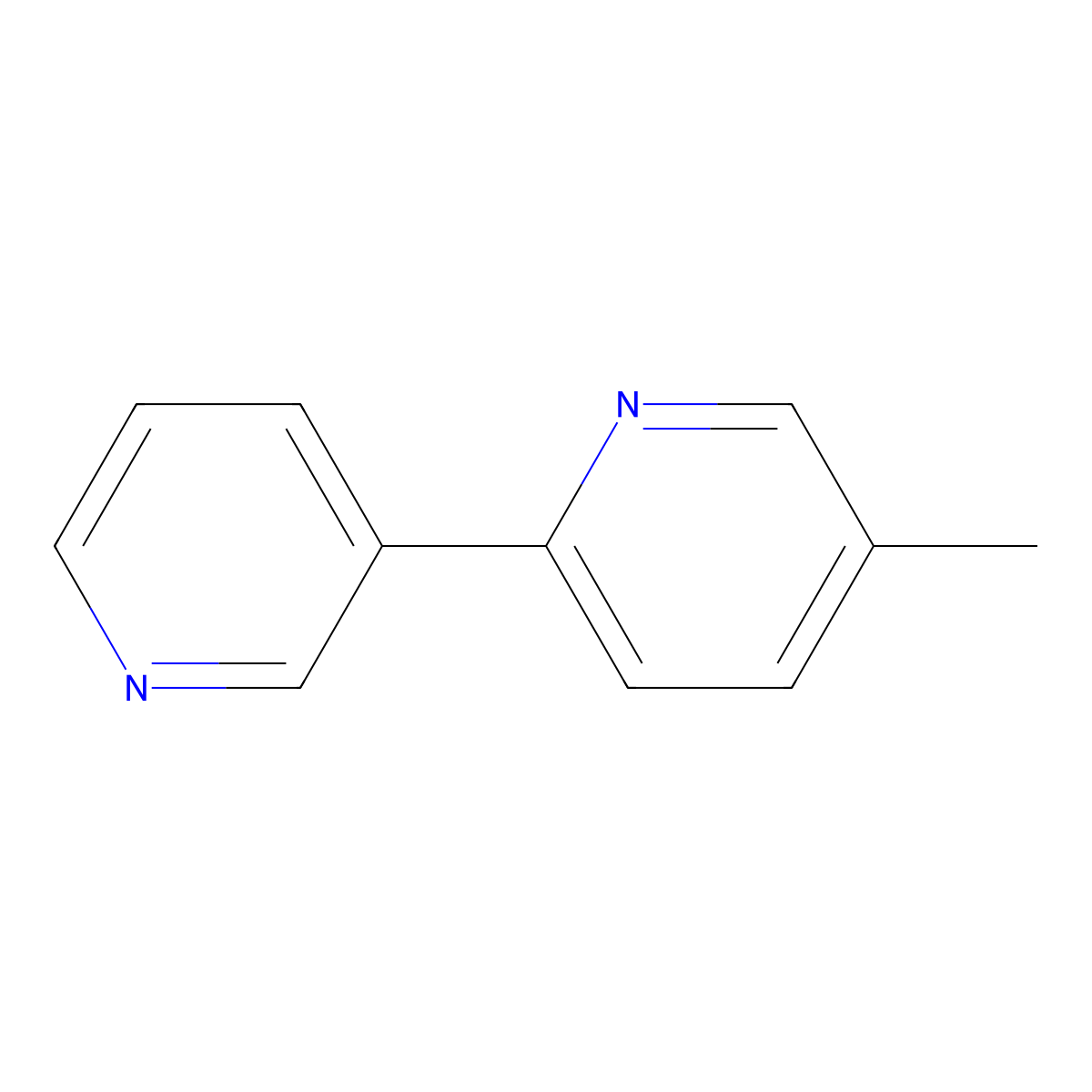 5-Methyl-2,3'-bipyridine molecular structure, CAS 26844-80-4