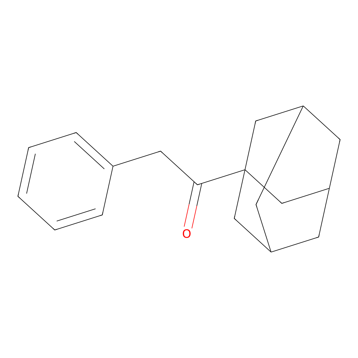 1-(Adamantan-1-yl)-2-phenylethan-1-one molecular structure, CAS 268543-19-7
