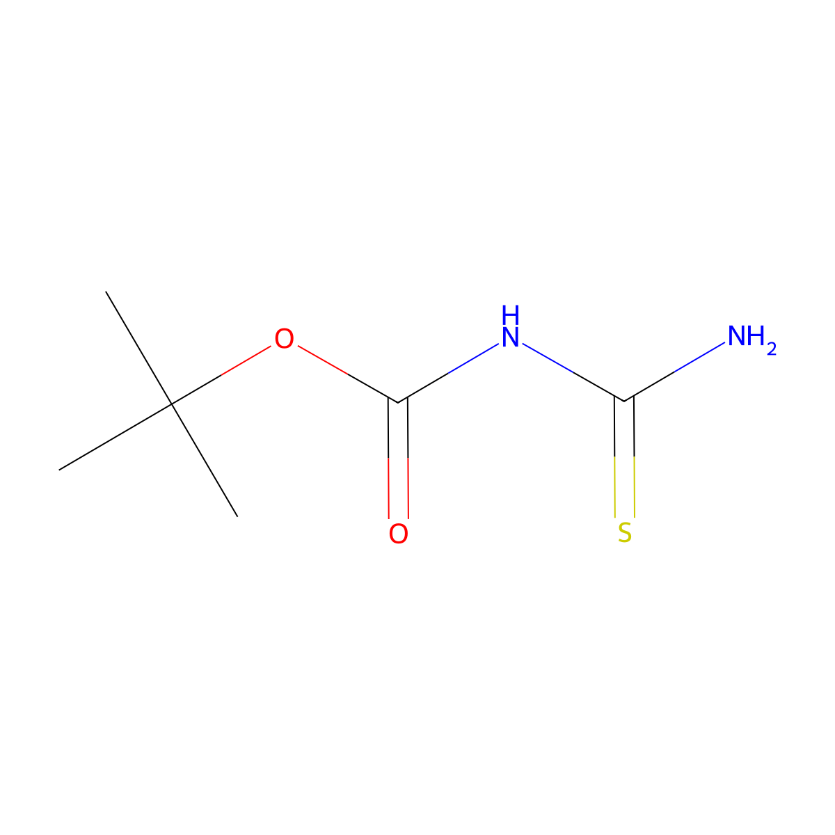 N-Boc thiourea molecular structure, CAS 268551-65-1