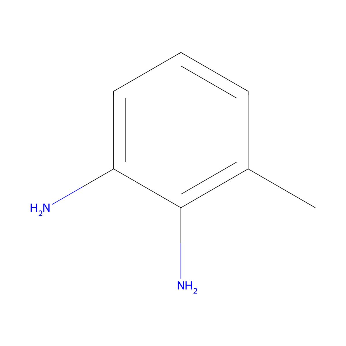 2,3-Diaminotoluene molecular structure, CAS 2687-25-4
