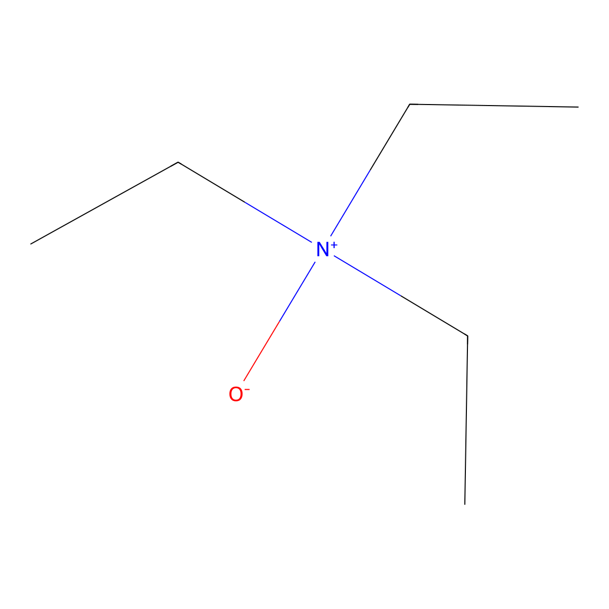 Ethanamine, N,N-diethyl-, N-oxide molecular structure, CAS 2687-45-8