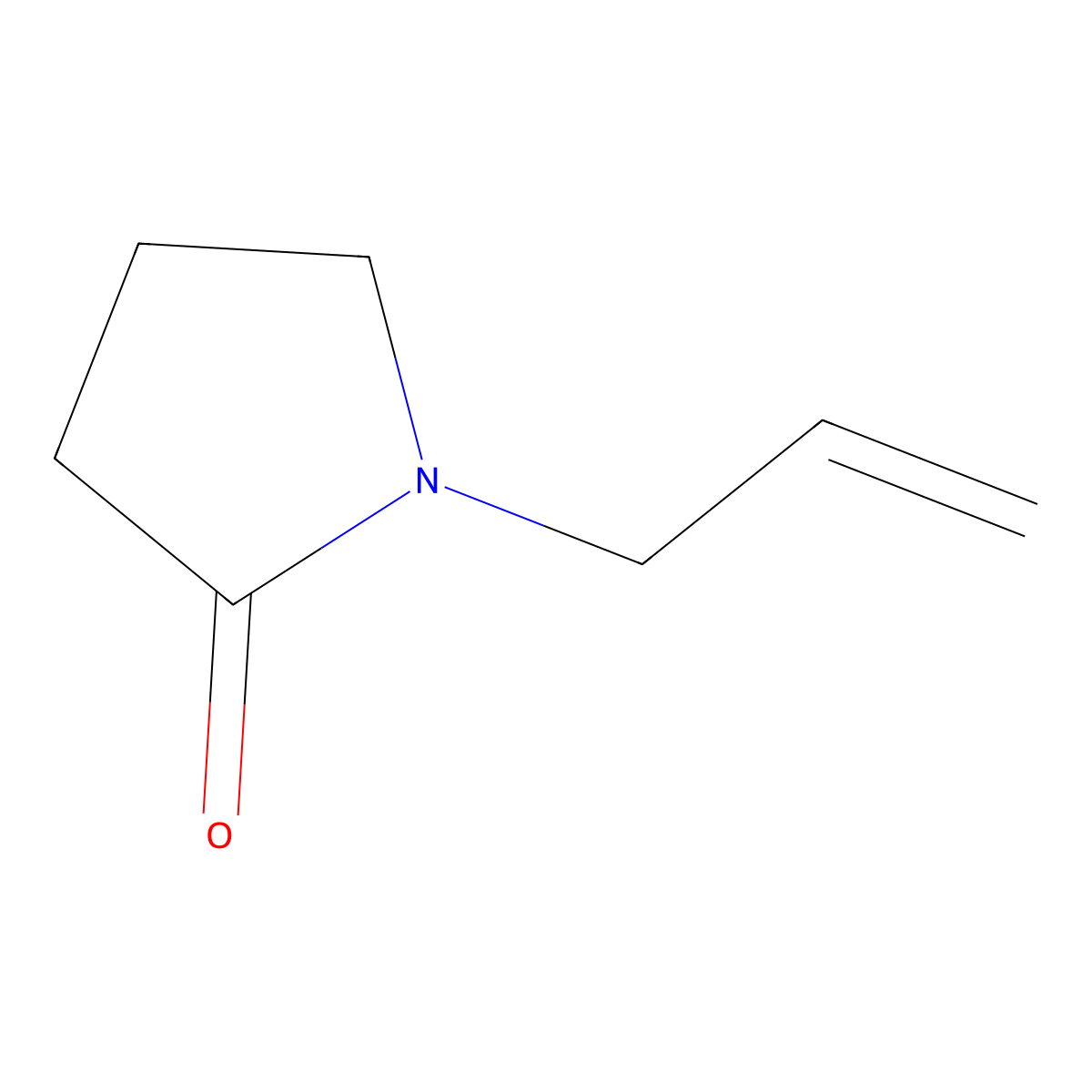 1-(Allyl)pyrrolidin-2-one molecular structure, CAS 2687-97-0