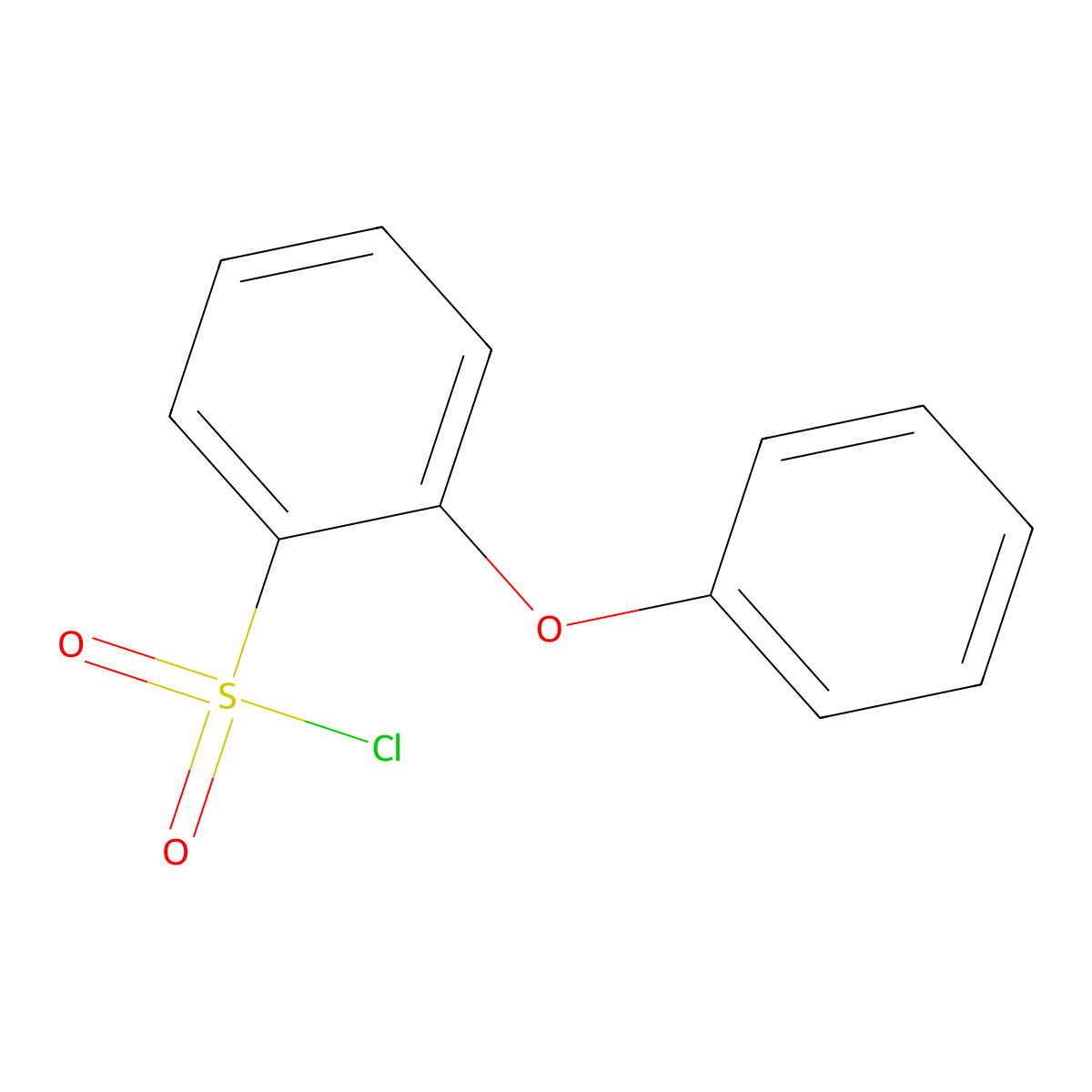 2-phenoxybenzenesulfonyl Chloride molecular structure, CAS 2688-85-9