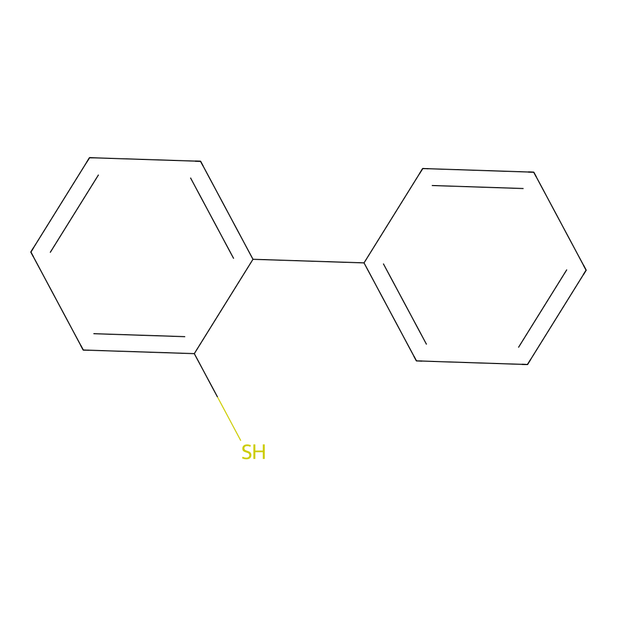 2-Phenylthiophenol molecular structure, CAS 2688-96-2
