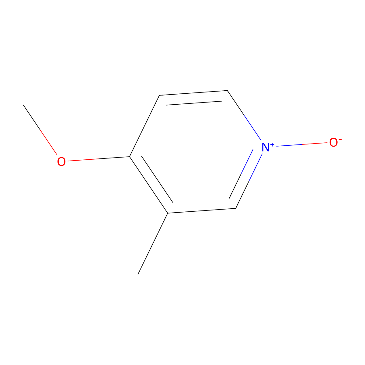 Methyl 3-methyl-1-oxidopyridin-4-yl ether molecular structure, CAS 26883-29-4